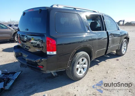 2014 Nissan Armada Platinum/Sl/Sv из США, поврежденный, VIN 5N1BA0NDXEN608163